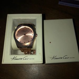 Rose Gold Kenneth Cole Watch